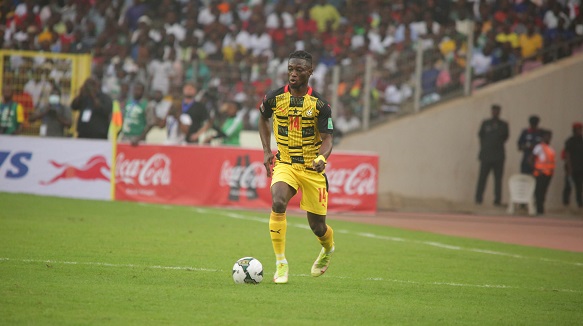Gideon Mensah - Fast establishing his presence in the Black Stars
